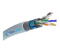 ExtraLink CAT6A SFTP (S/FTP) LSZH Wewnętrzny Kabel sieciowy 305M - 1543985 - zdjęcie 2